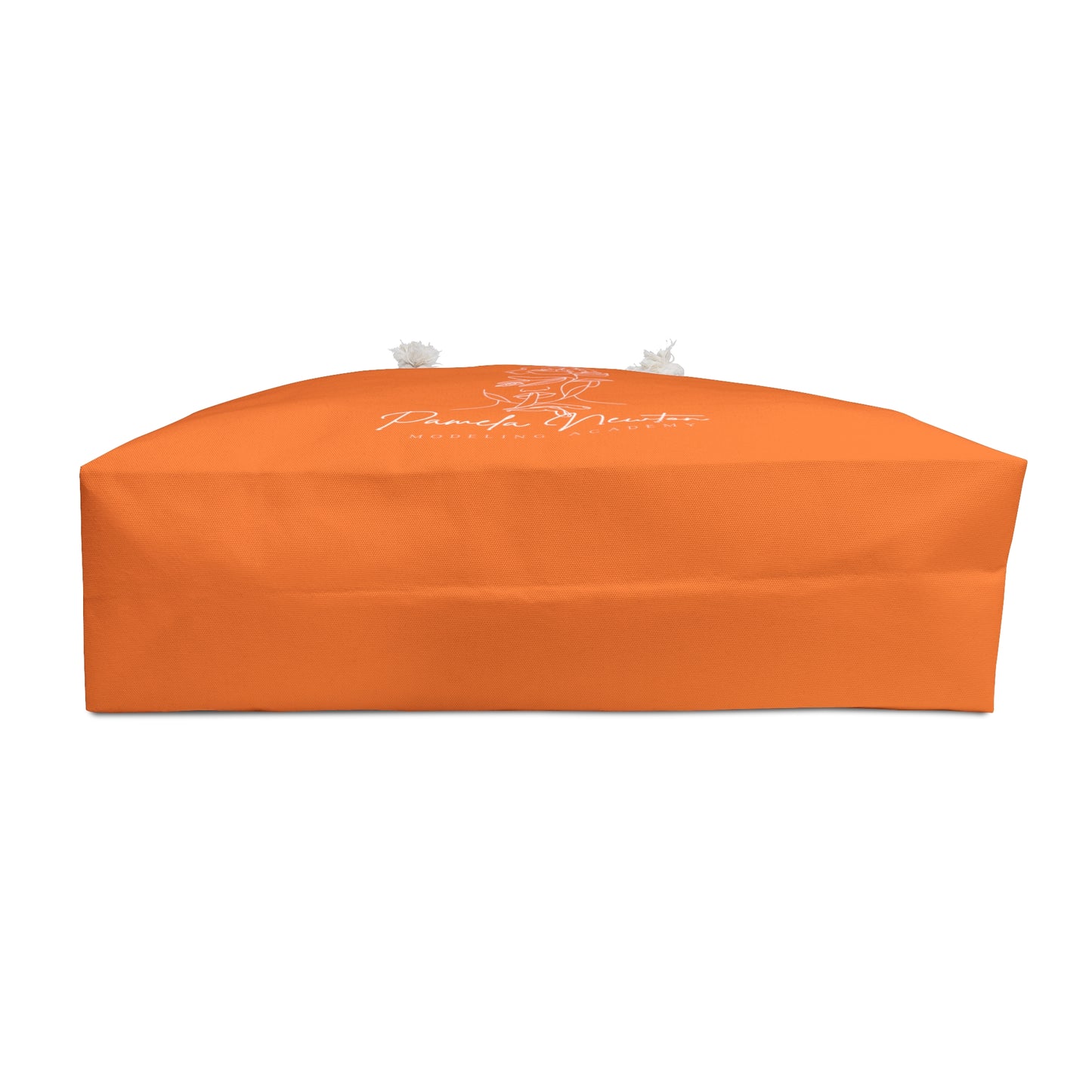 Pamela Newton Modeling Academy Light Orange Weekender Bag