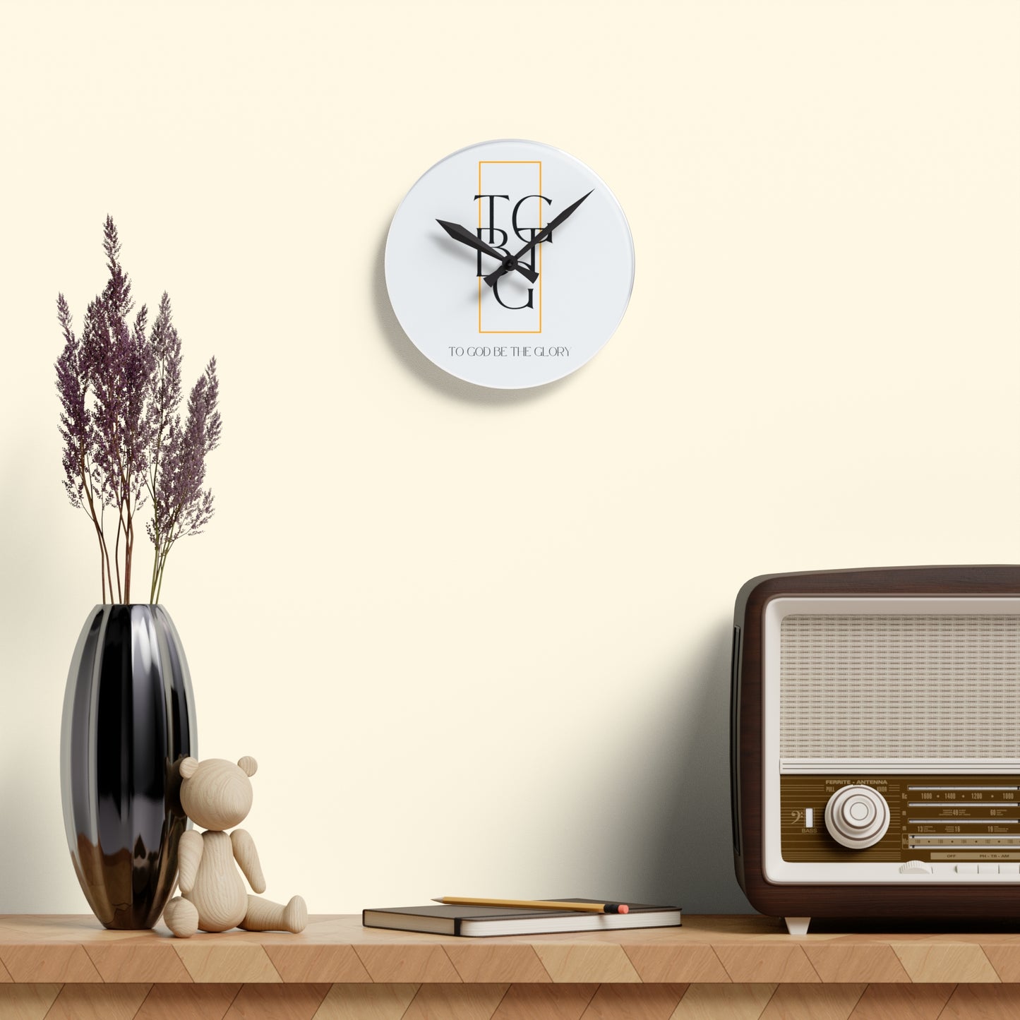TGBTG Acrylic Wall Clock