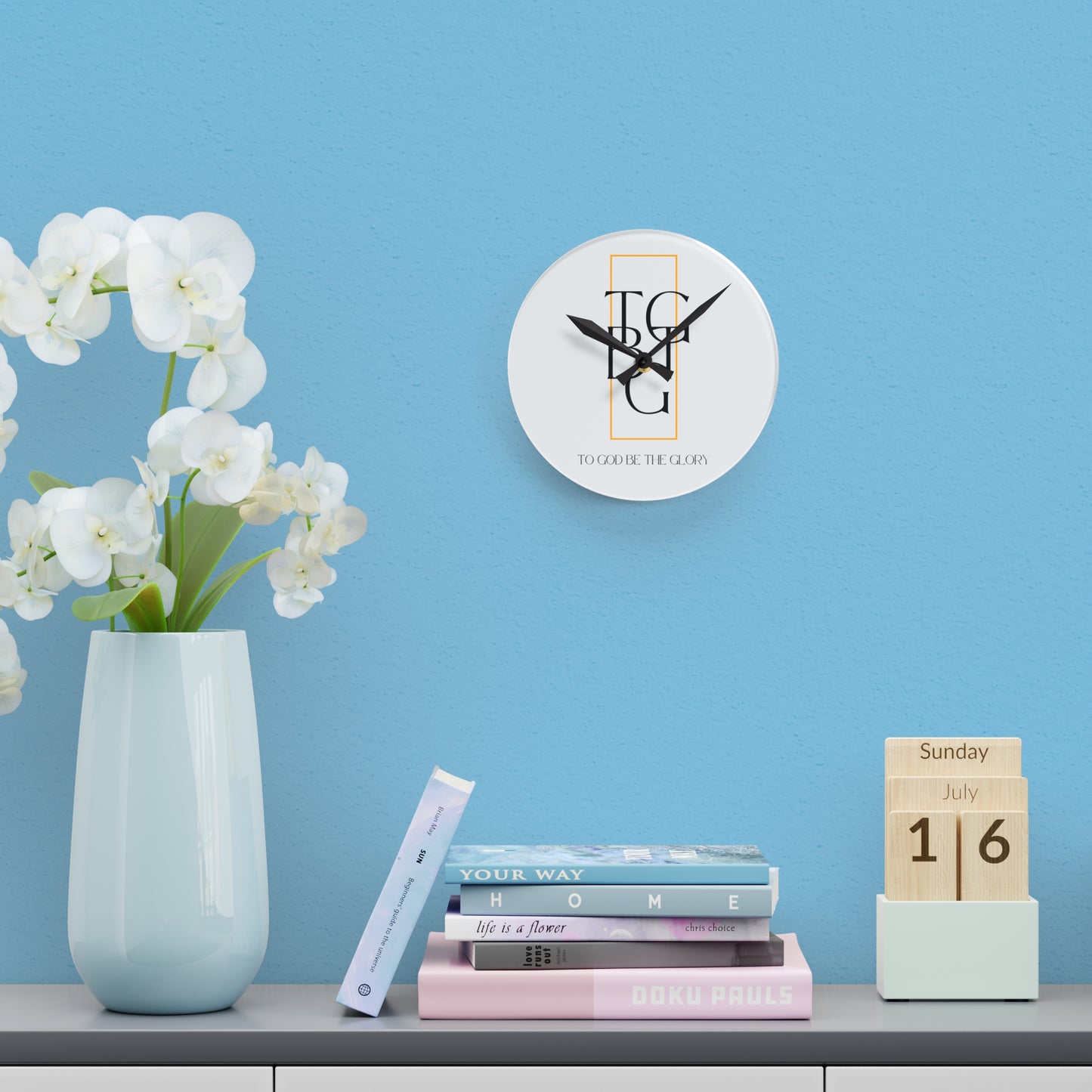 TGBTG Acrylic Wall Clock