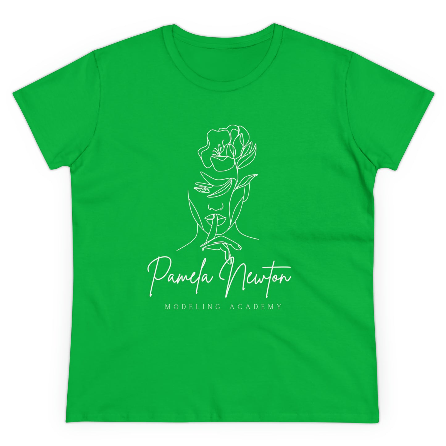 Pamela Newton Modeling Academy Women's Midweight Cotton Tee
