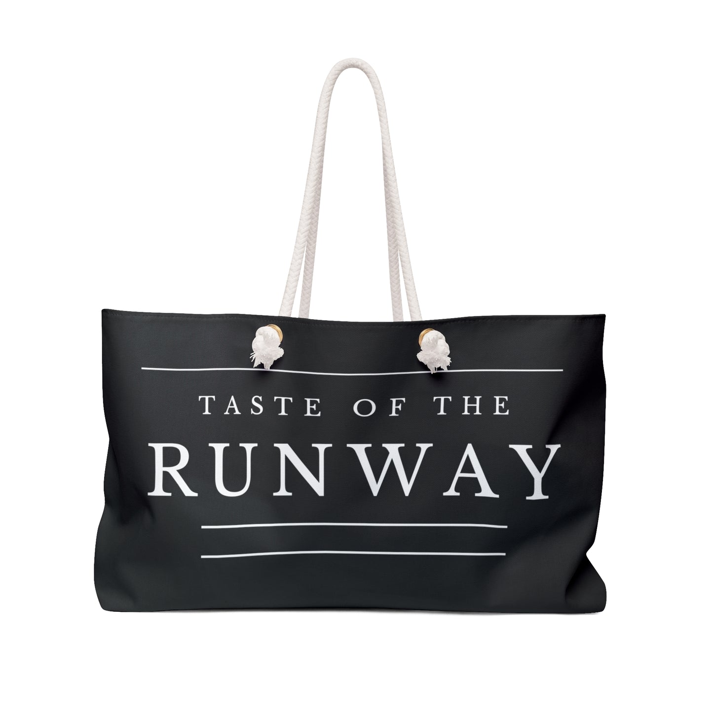 Taste of the Runway Weekender Bag