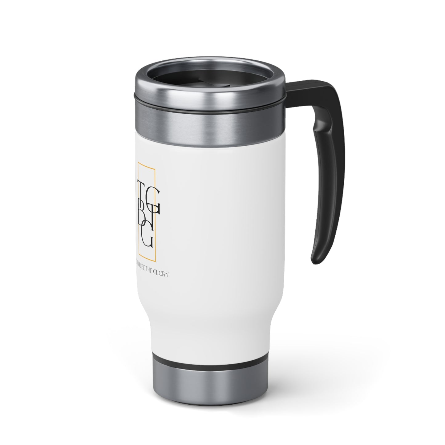 TGBTG Stainless Steel Travel Mug with Handle, 14oz