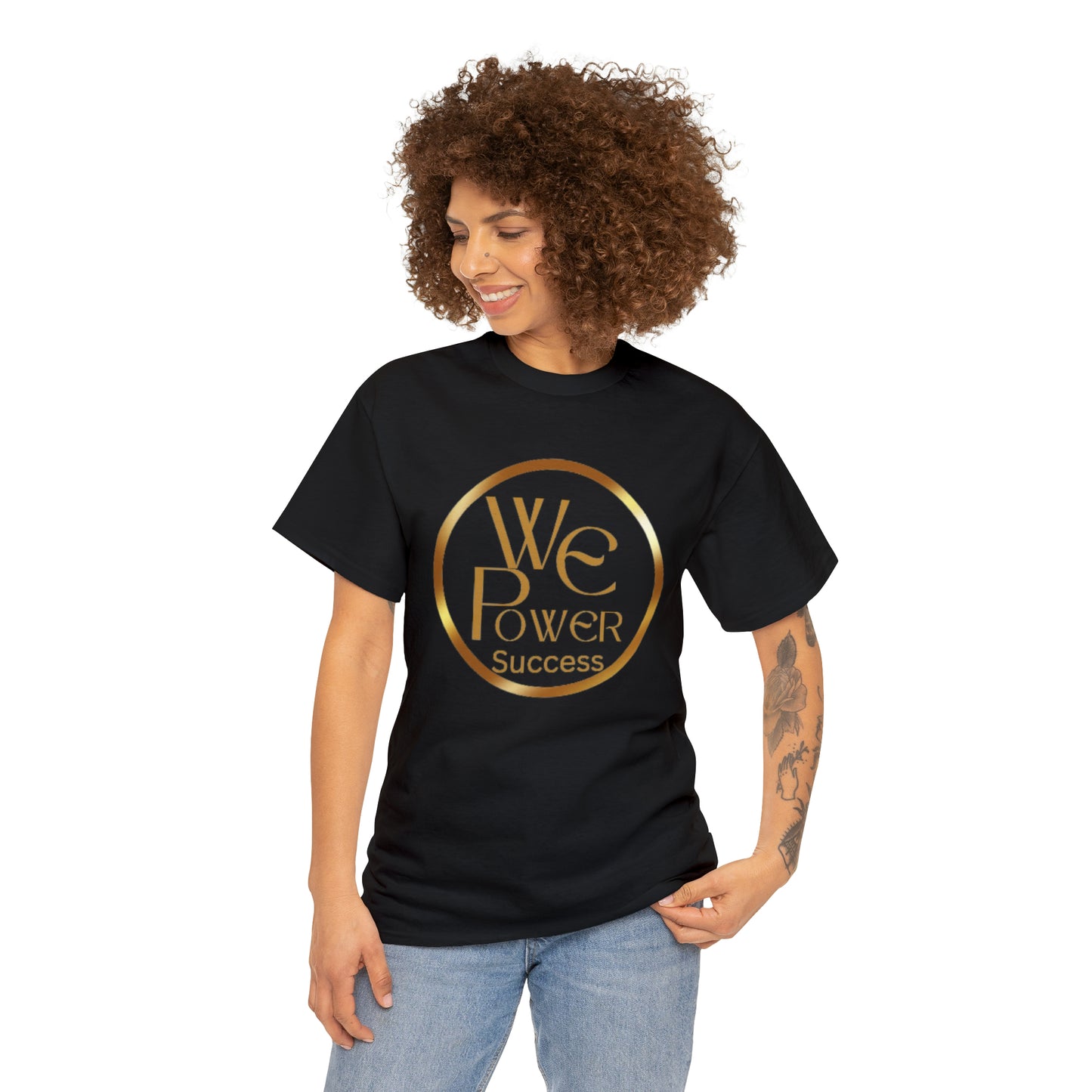 We Power Success logo v1 Unisex Heavy Cotton Tee