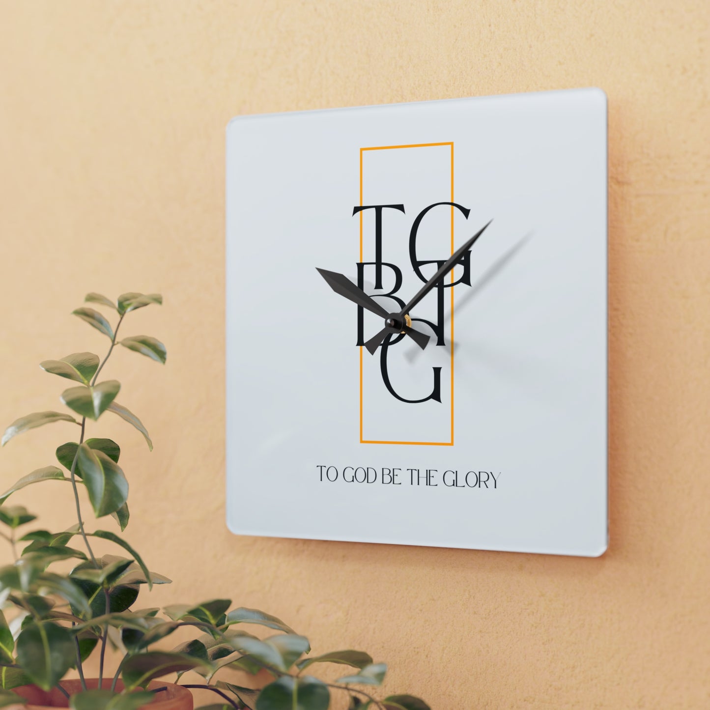 TGBTG Acrylic Wall Clock