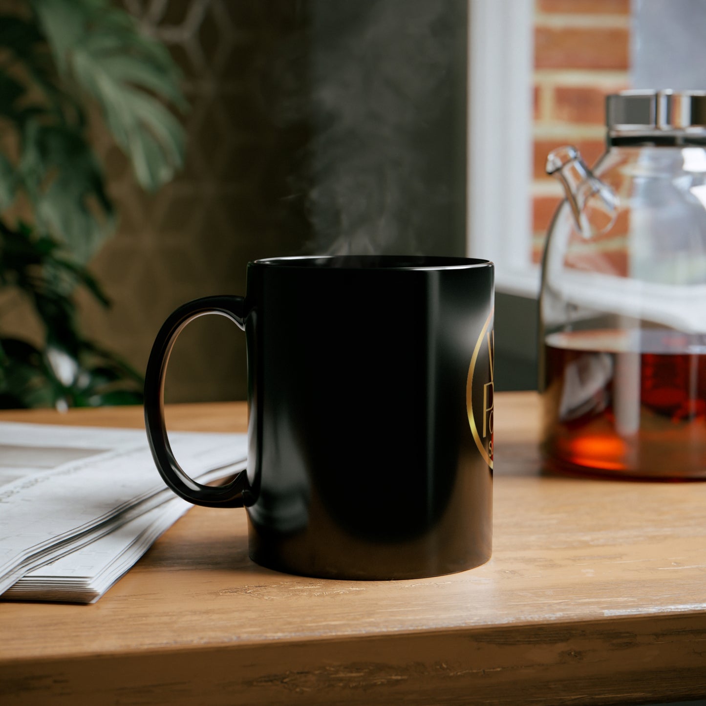 We Power Success 11oz Black Mug