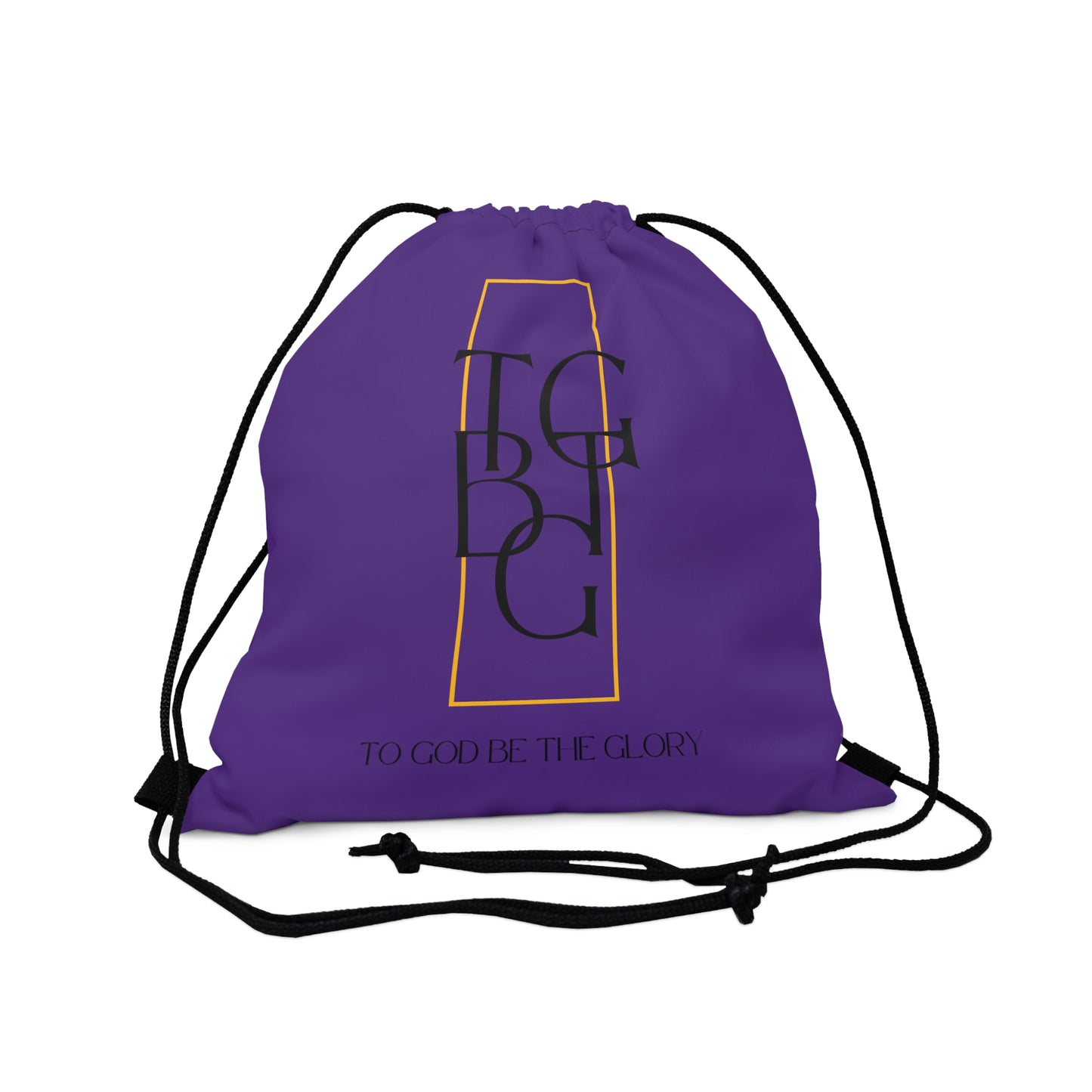 TGBTG Outdoor Drawstring Bag Purple