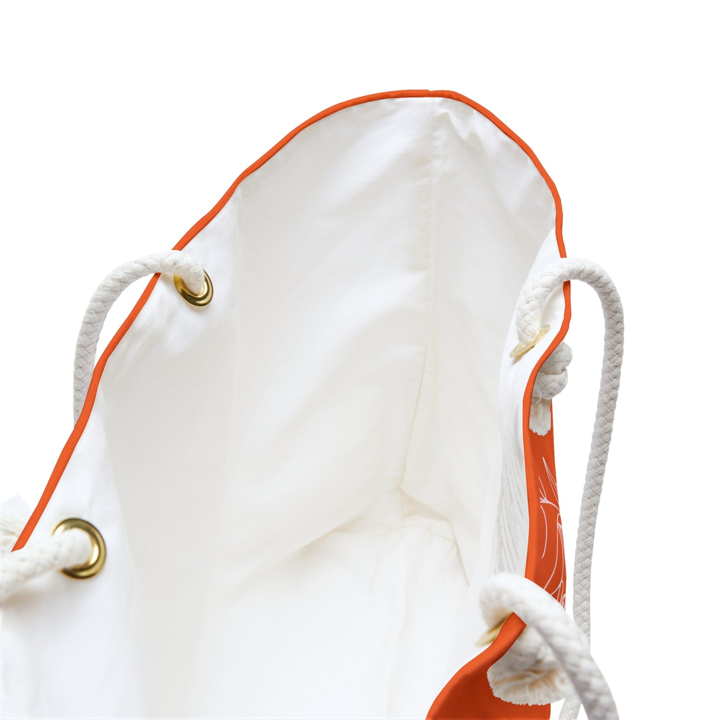 Pamela Newton Modeling Academy Orange Weekender Bag