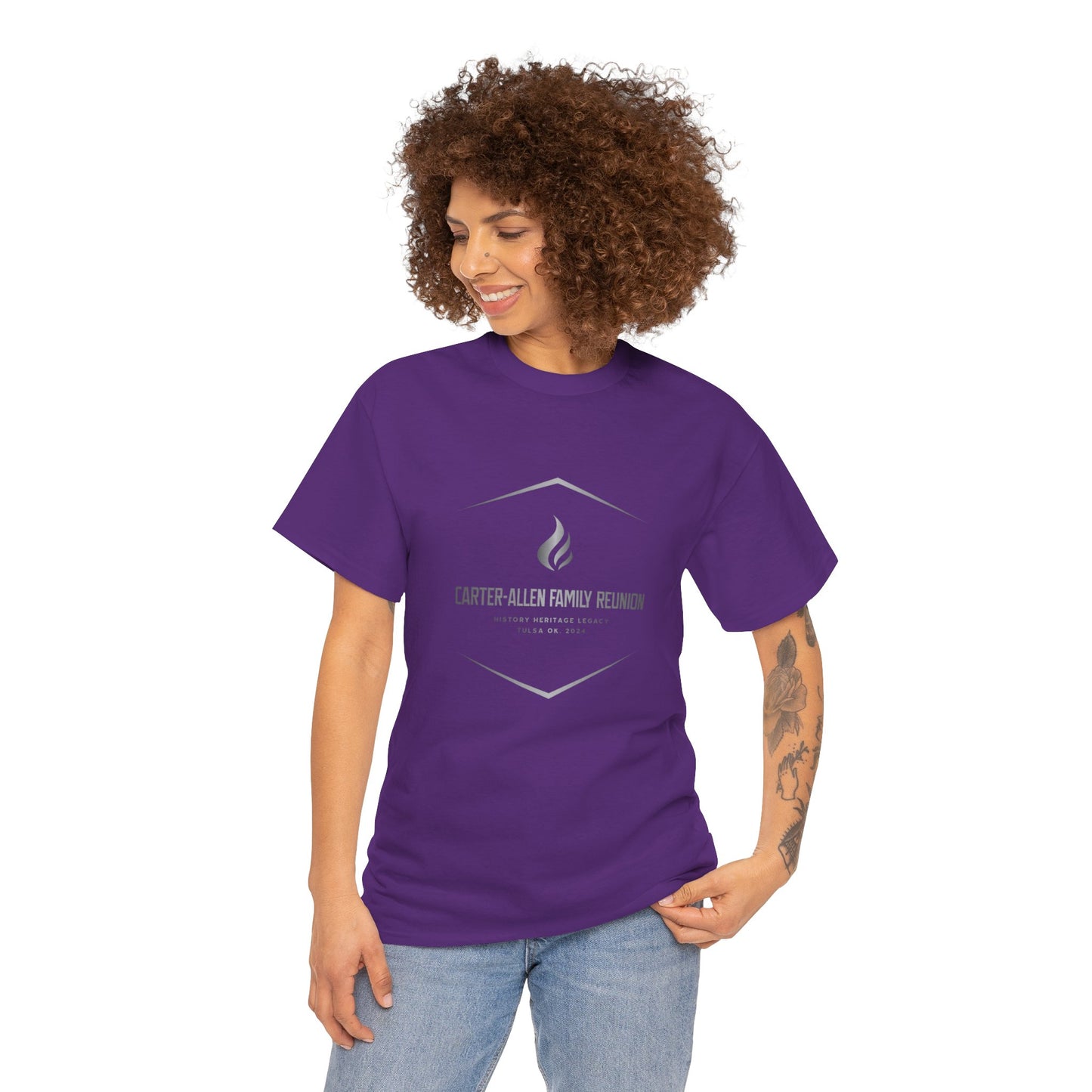 Carter Allen Slate Logo Unisex Heavy Cotton Tee