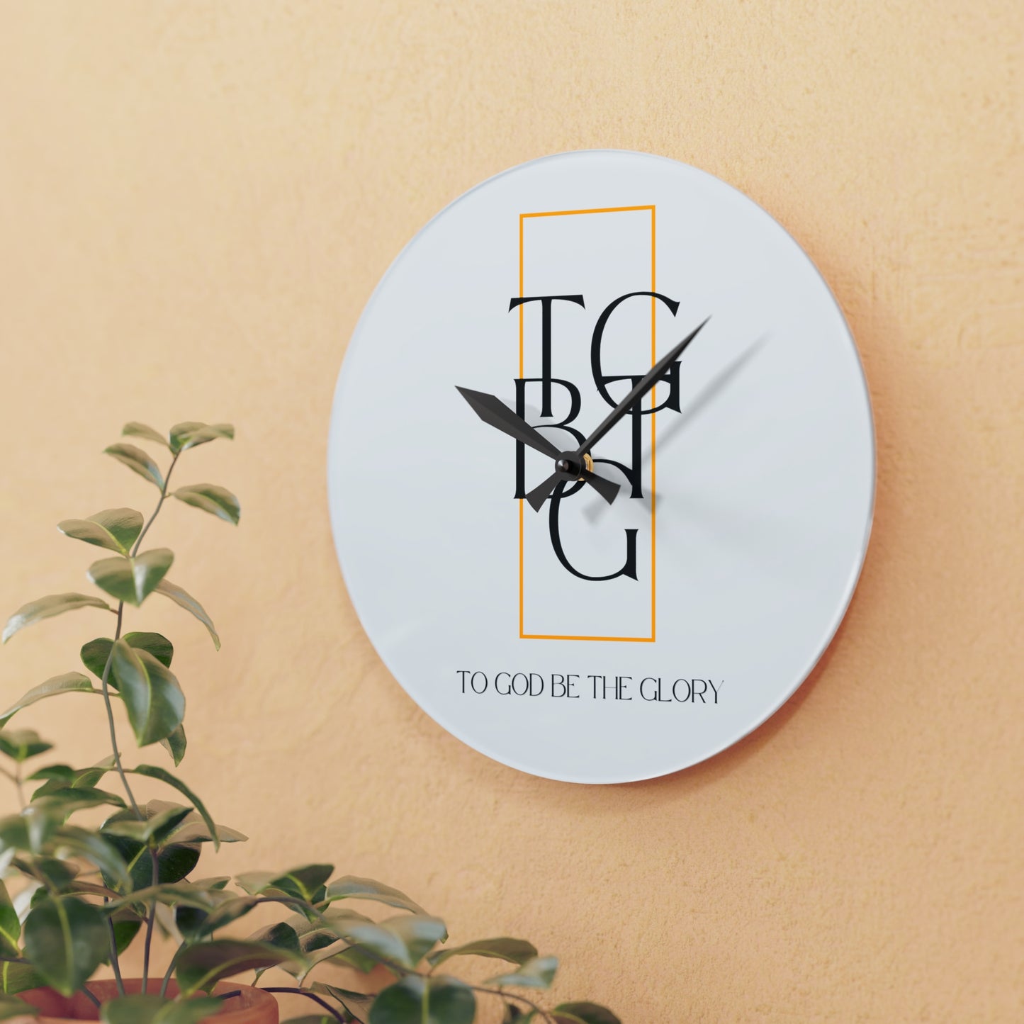TGBTG Acrylic Wall Clock