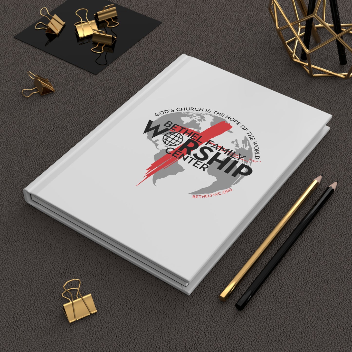 BFWC White Hardcover Journal
