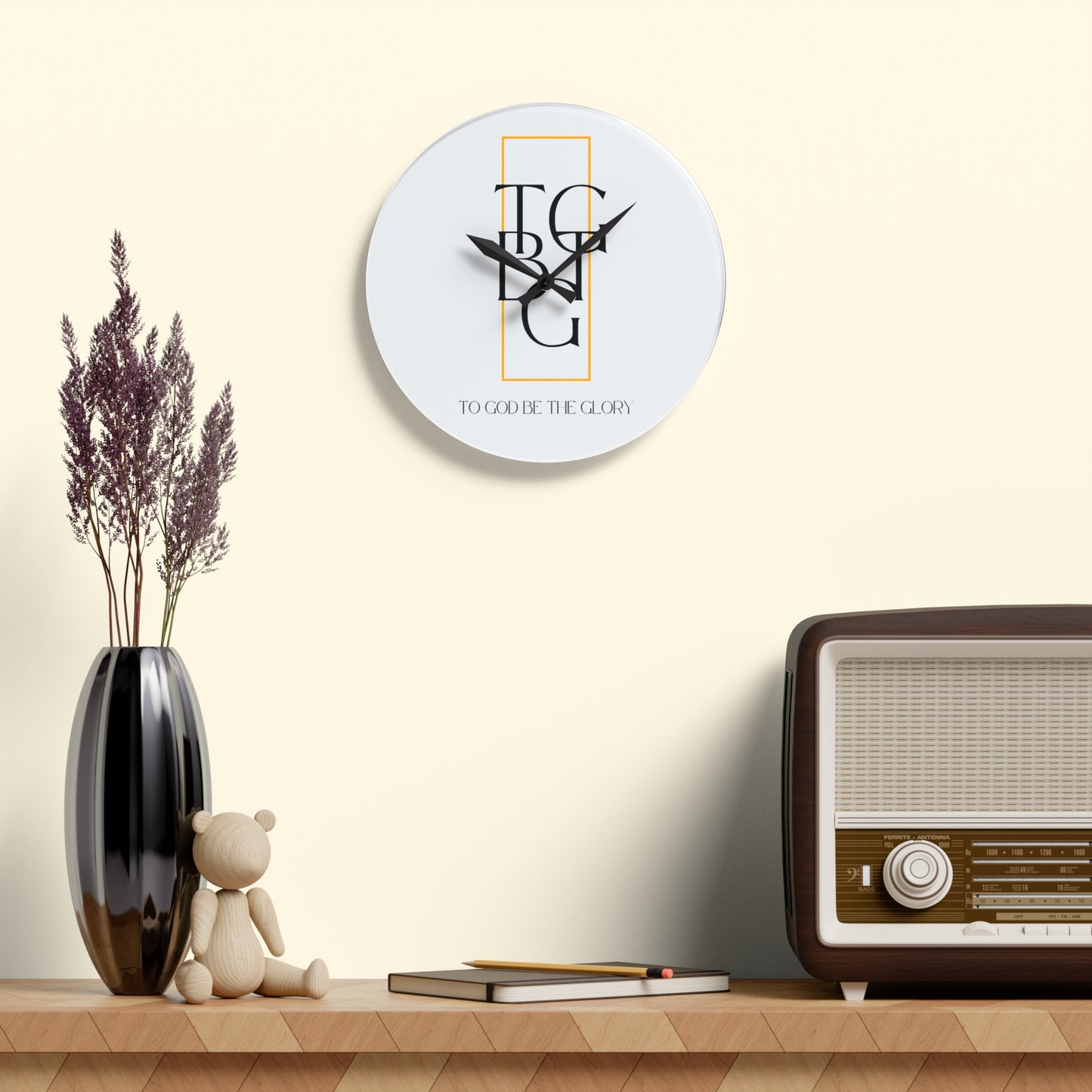 TGBTG Acrylic Wall Clock
