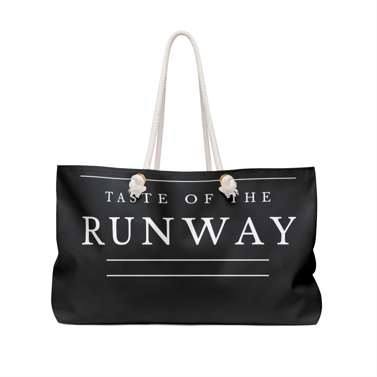 Taste of the Runway Weekender Bag