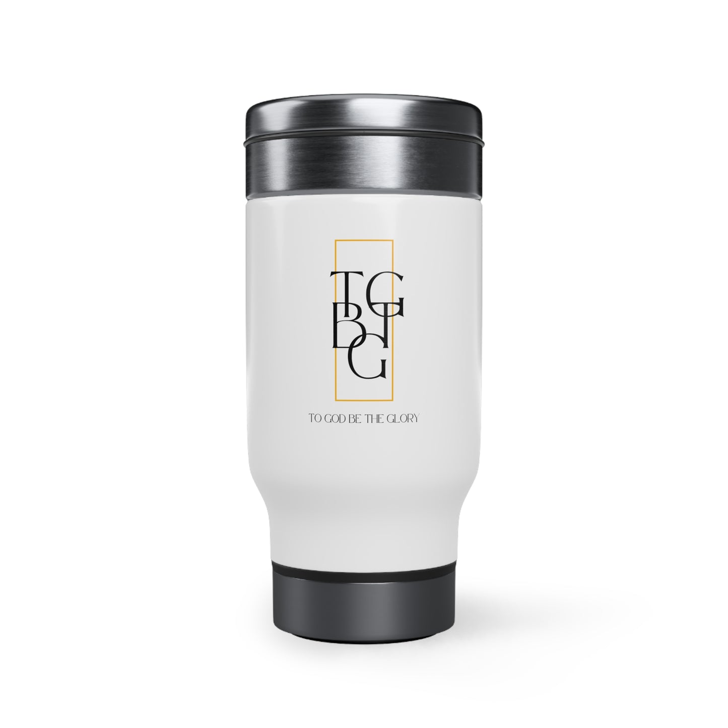 TGBTG Stainless Steel Travel Mug with Handle, 14oz