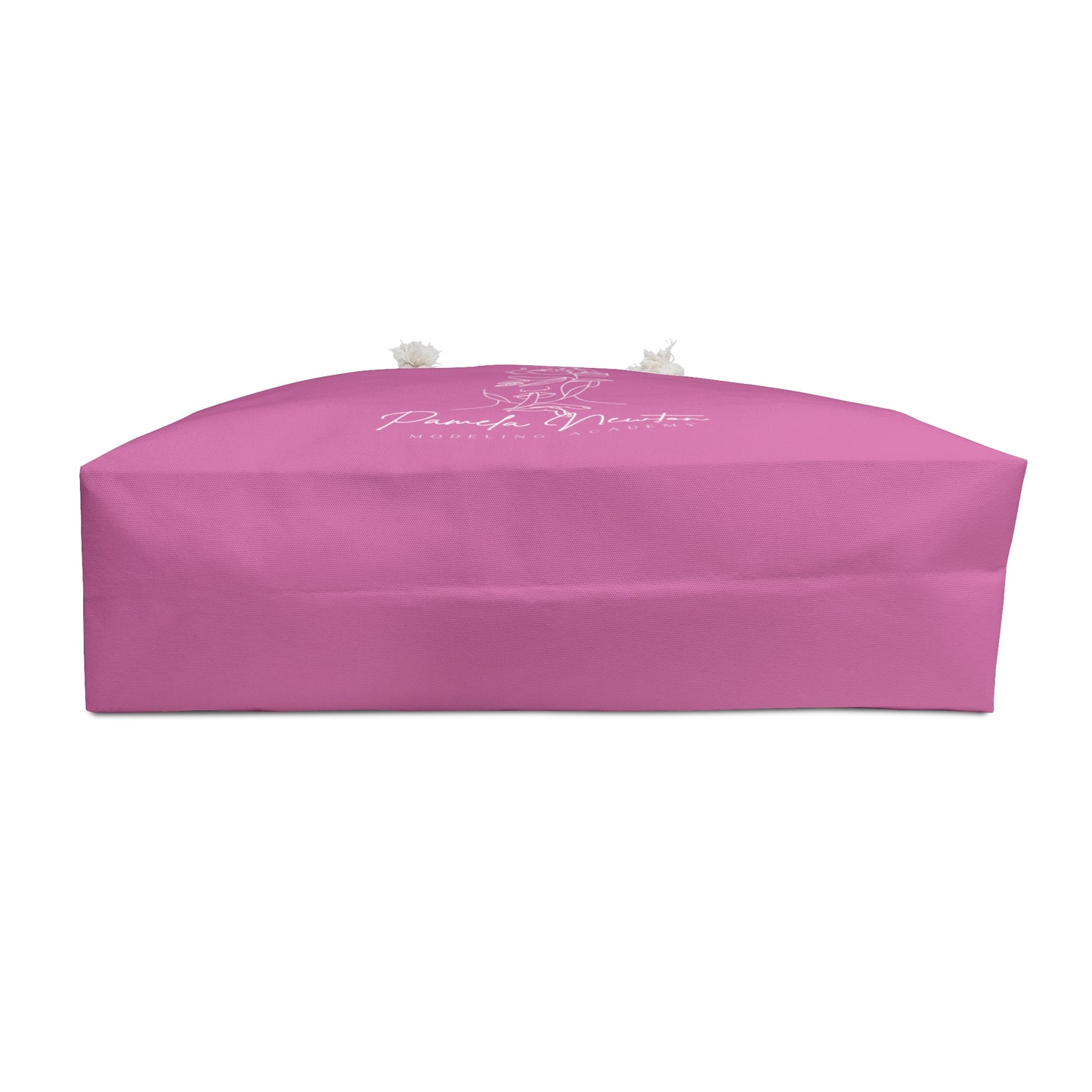 Pamela Newton Modeling Academy Light Pink Weekender Bag