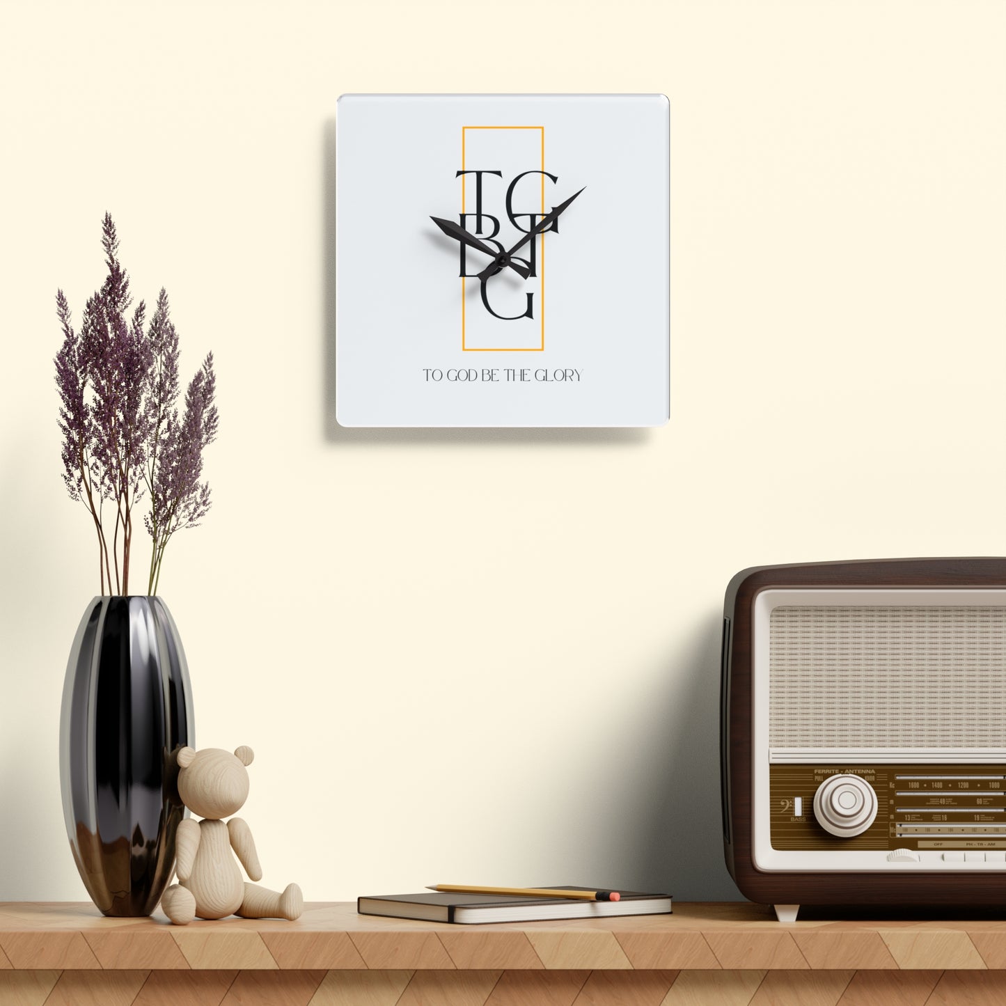 TGBTG Acrylic Wall Clock