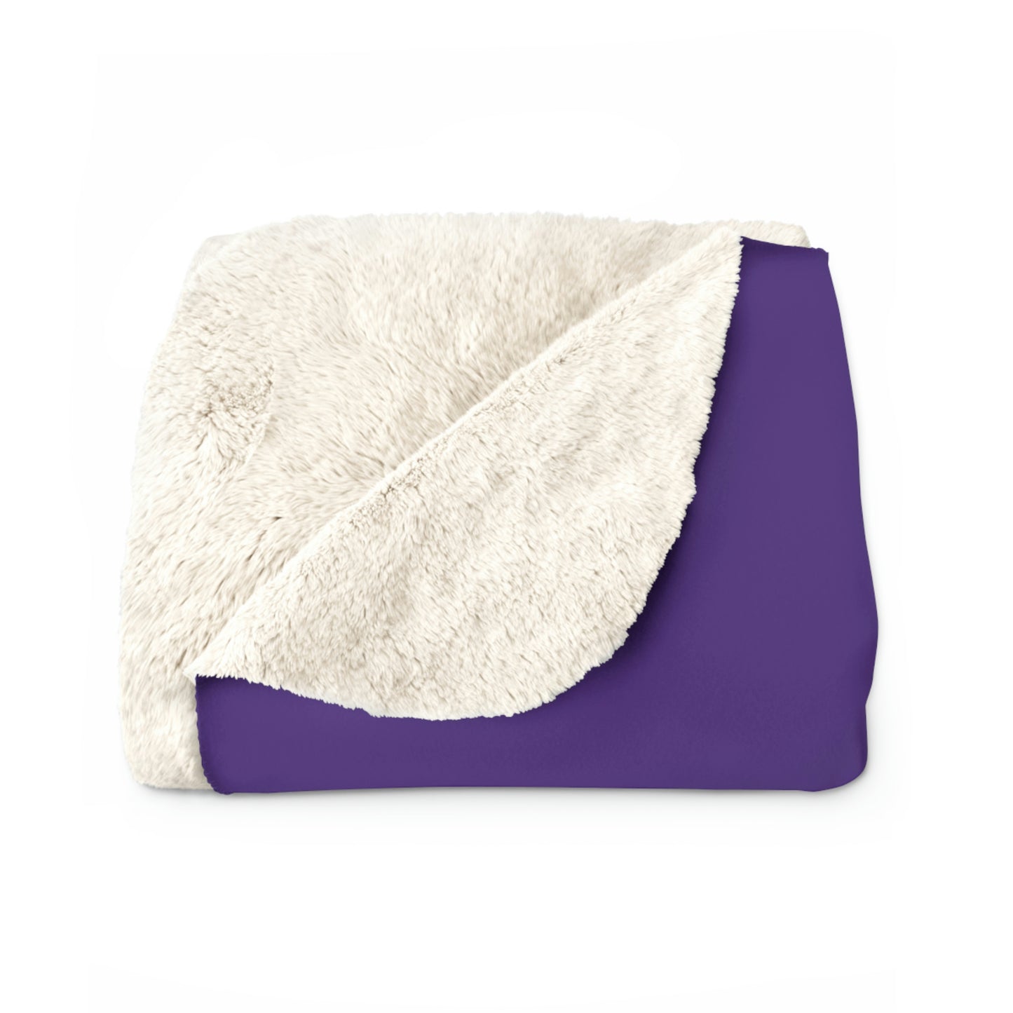 Purple TGBTG Sherpa Fleece Blanket