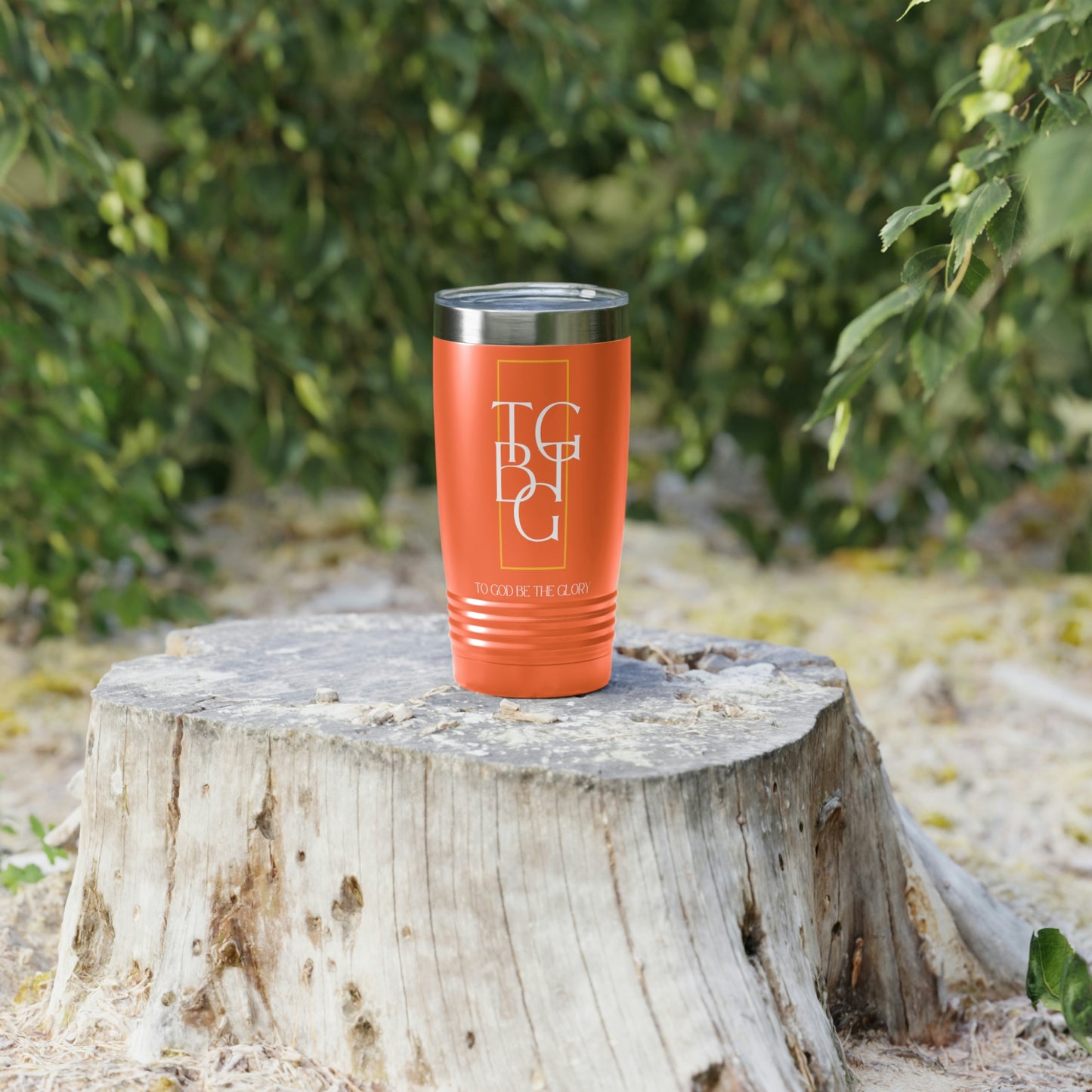 TGBTG White Lettering Ringneck Tumbler, 20oz