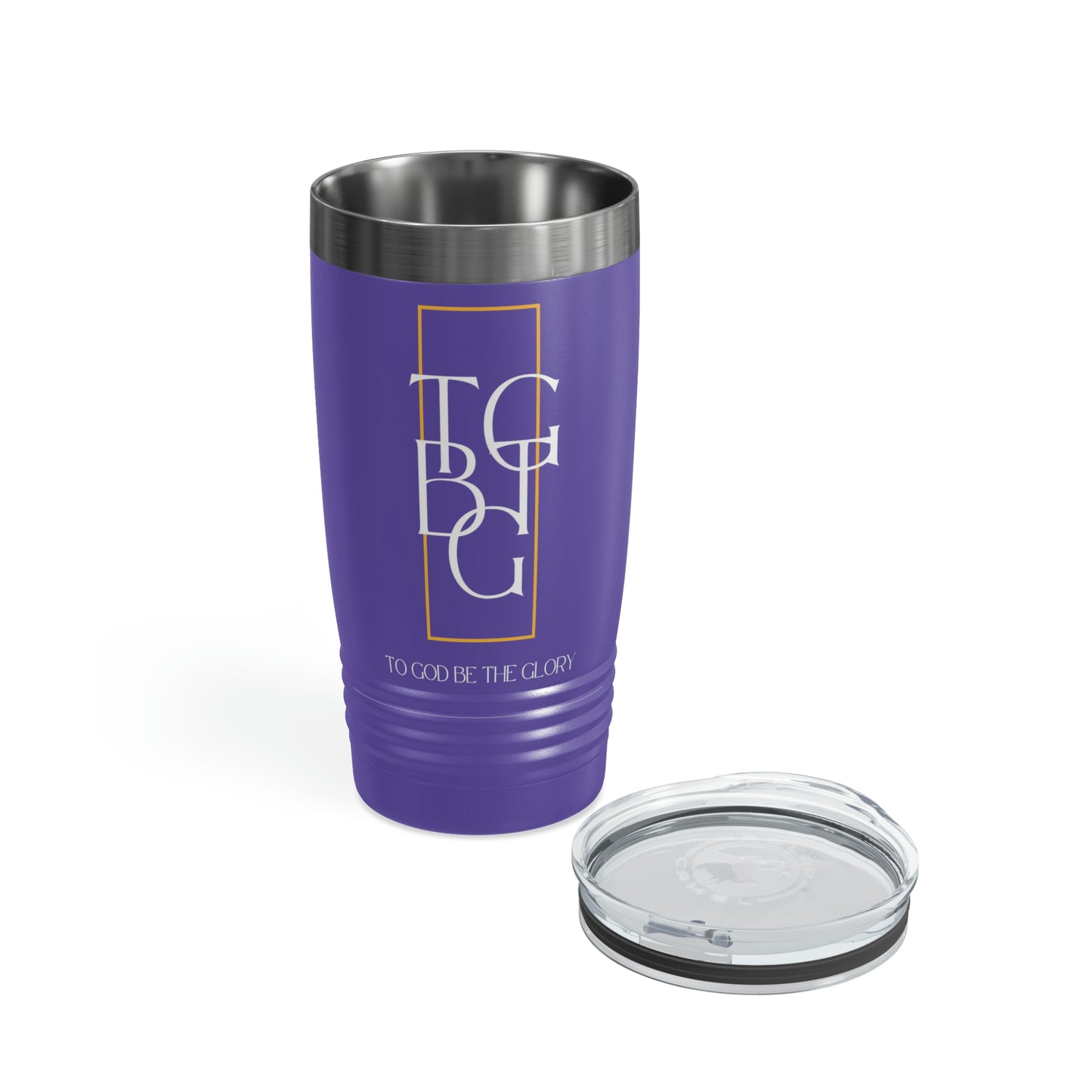 TGBTG White Lettering Ringneck Tumbler, 20oz