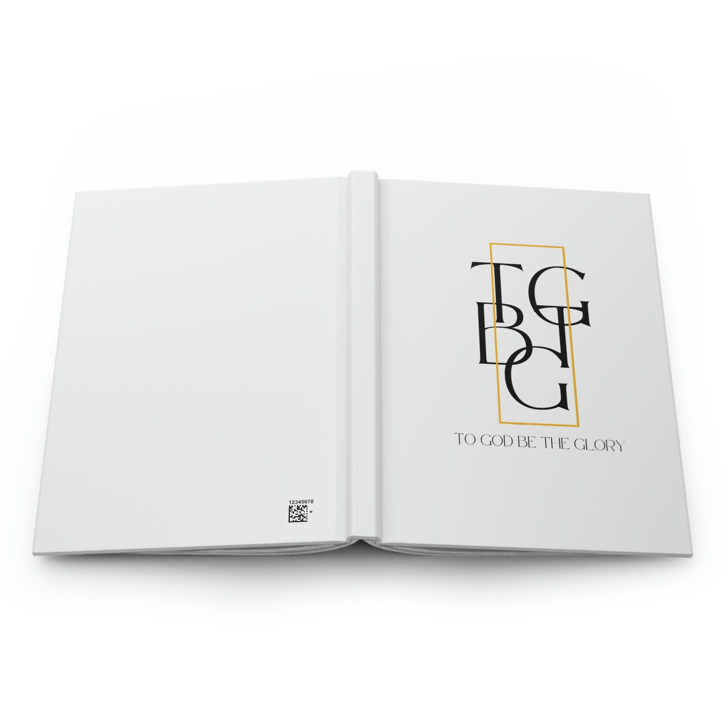 To God Be the Glory Hardcover Journal