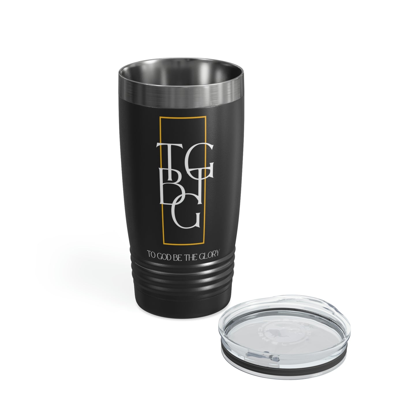 TGBTG White Lettering Ringneck Tumbler, 20oz