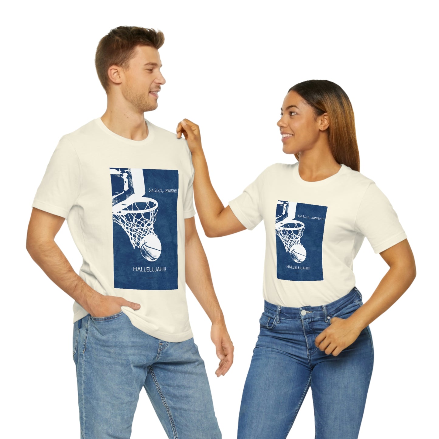 He Answers Prayers Unisex Jersey Short Sleeve Tee