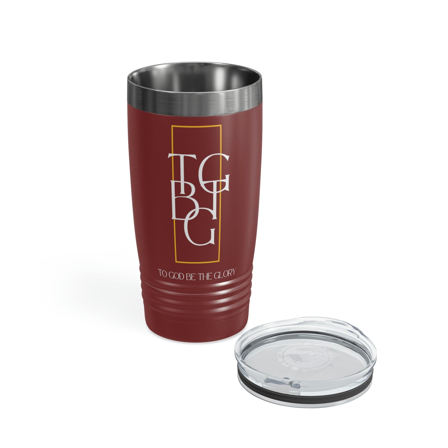 TGBTG White Lettering Ringneck Tumbler, 20oz