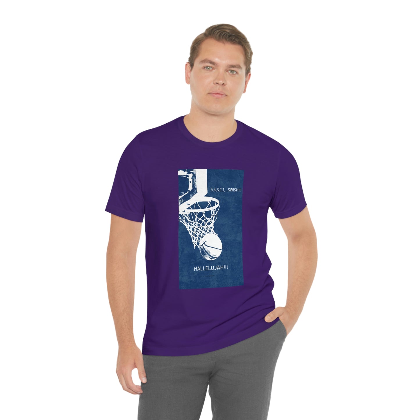 He Answers Prayers Unisex Jersey Short Sleeve Tee