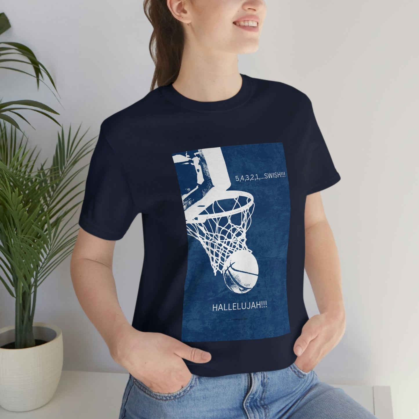 He Answers Prayers Unisex Jersey Short Sleeve Tee