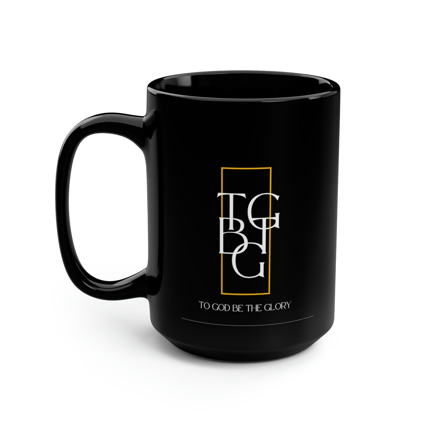 TGBTG Black Mug, 15oz