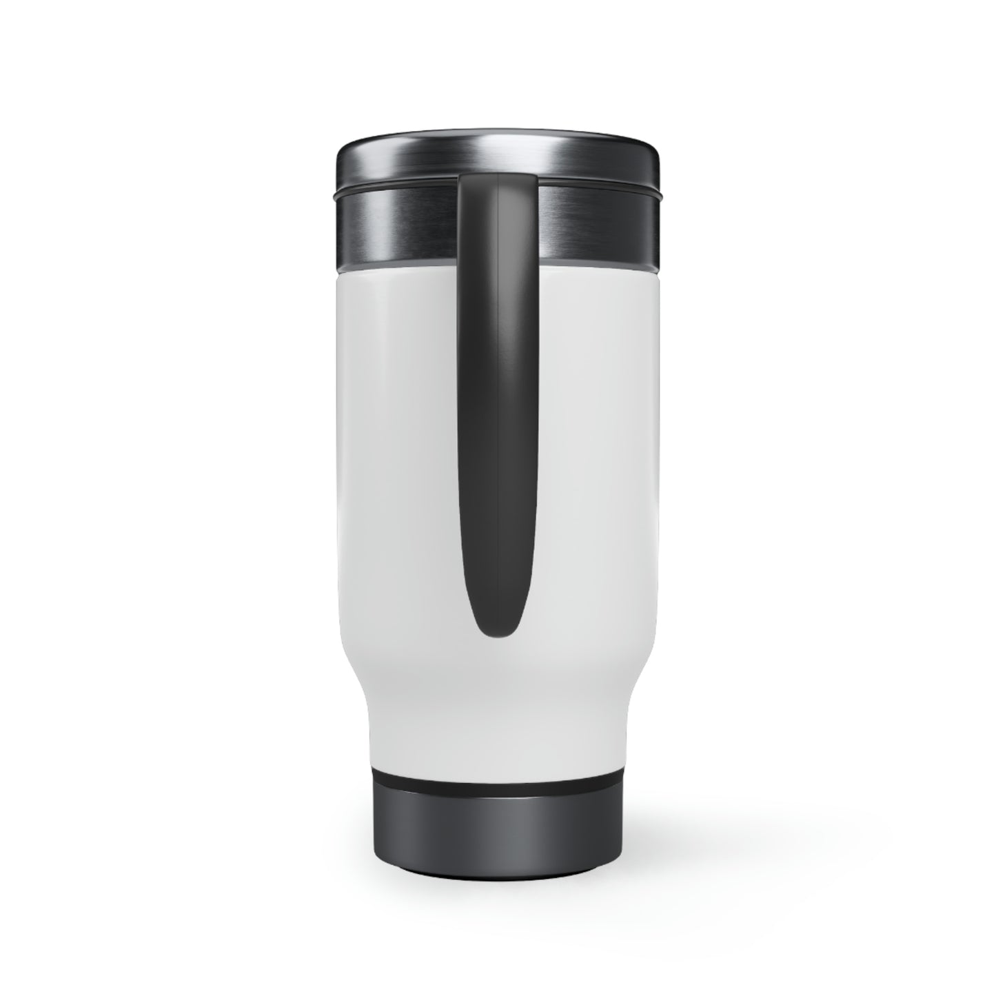 White TGBTG Stainless Steel Travel Mug with Handle, 14oz
