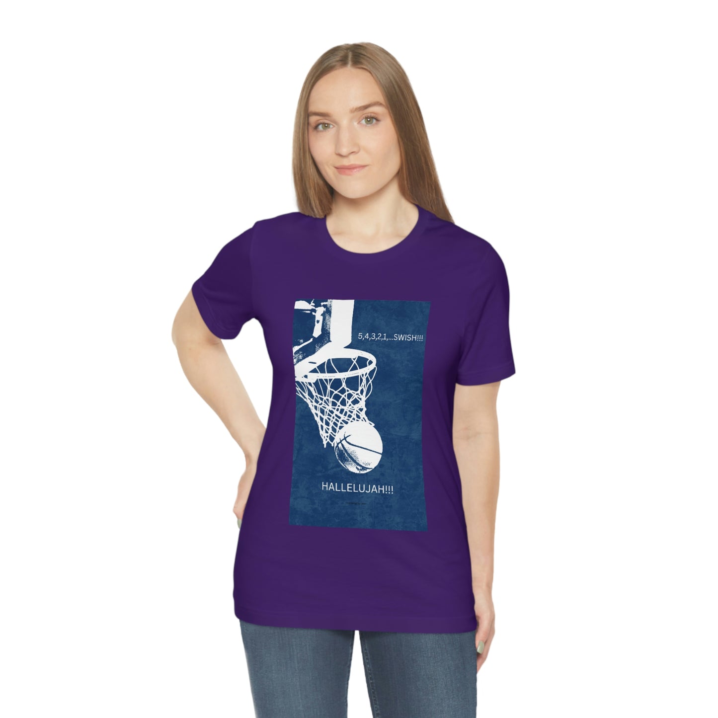 He Answers Prayers Unisex Jersey Short Sleeve Tee