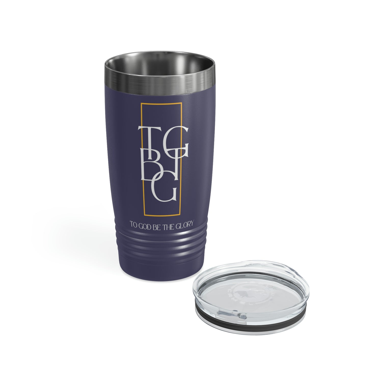 TGBTG White Lettering Ringneck Tumbler, 20oz