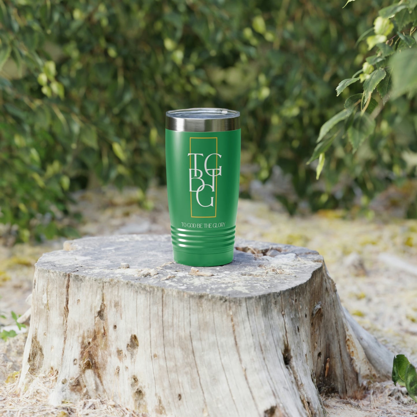 TGBTG White Lettering Ringneck Tumbler, 20oz