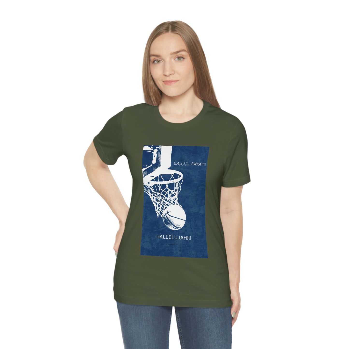 He Answers Prayers Unisex Jersey Short Sleeve Tee