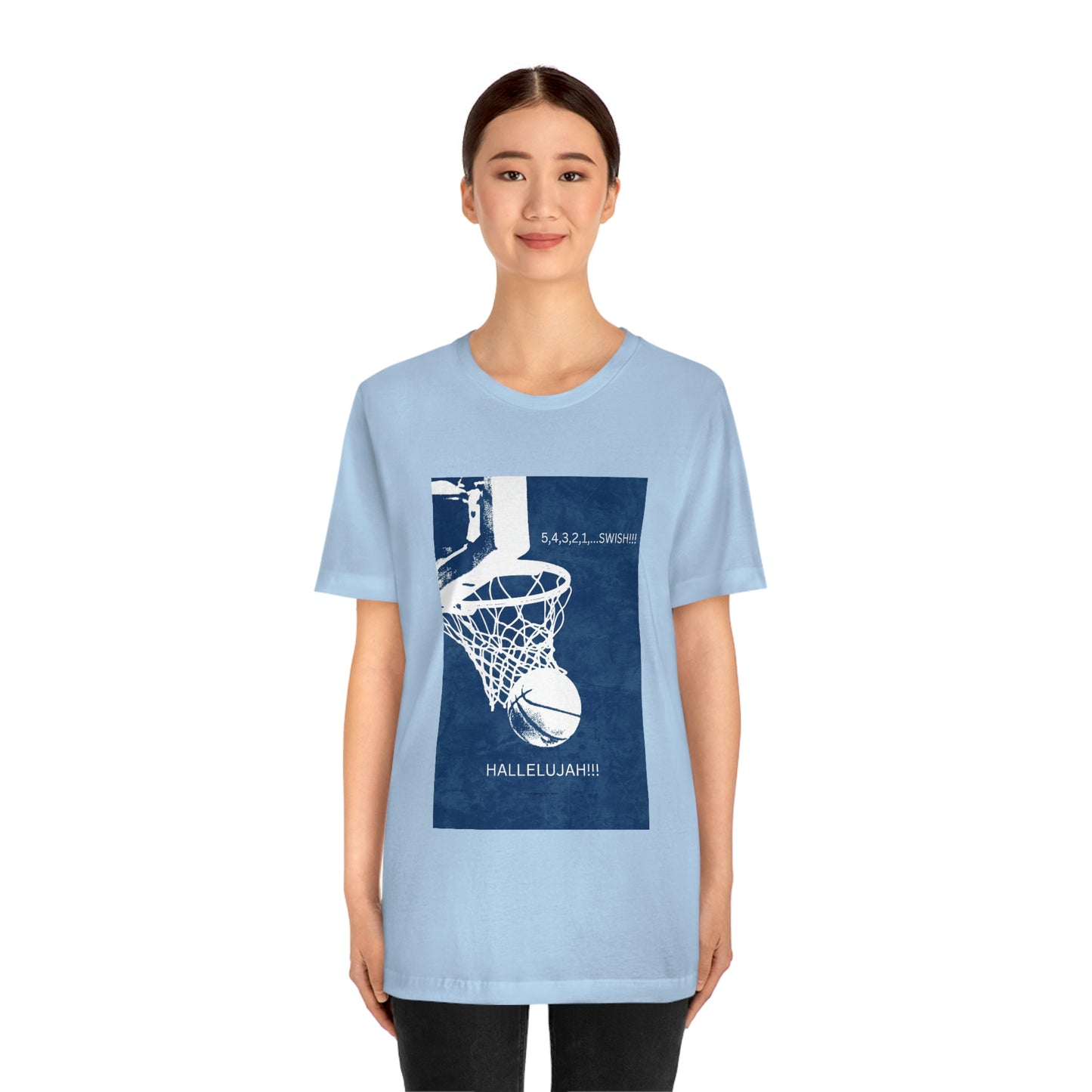 He Answers Prayers Unisex Jersey Short Sleeve Tee