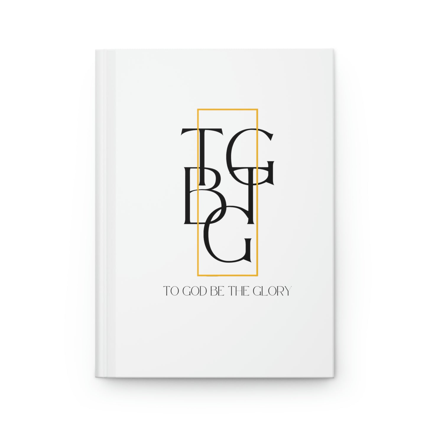 To God Be the Glory Hardcover Journal