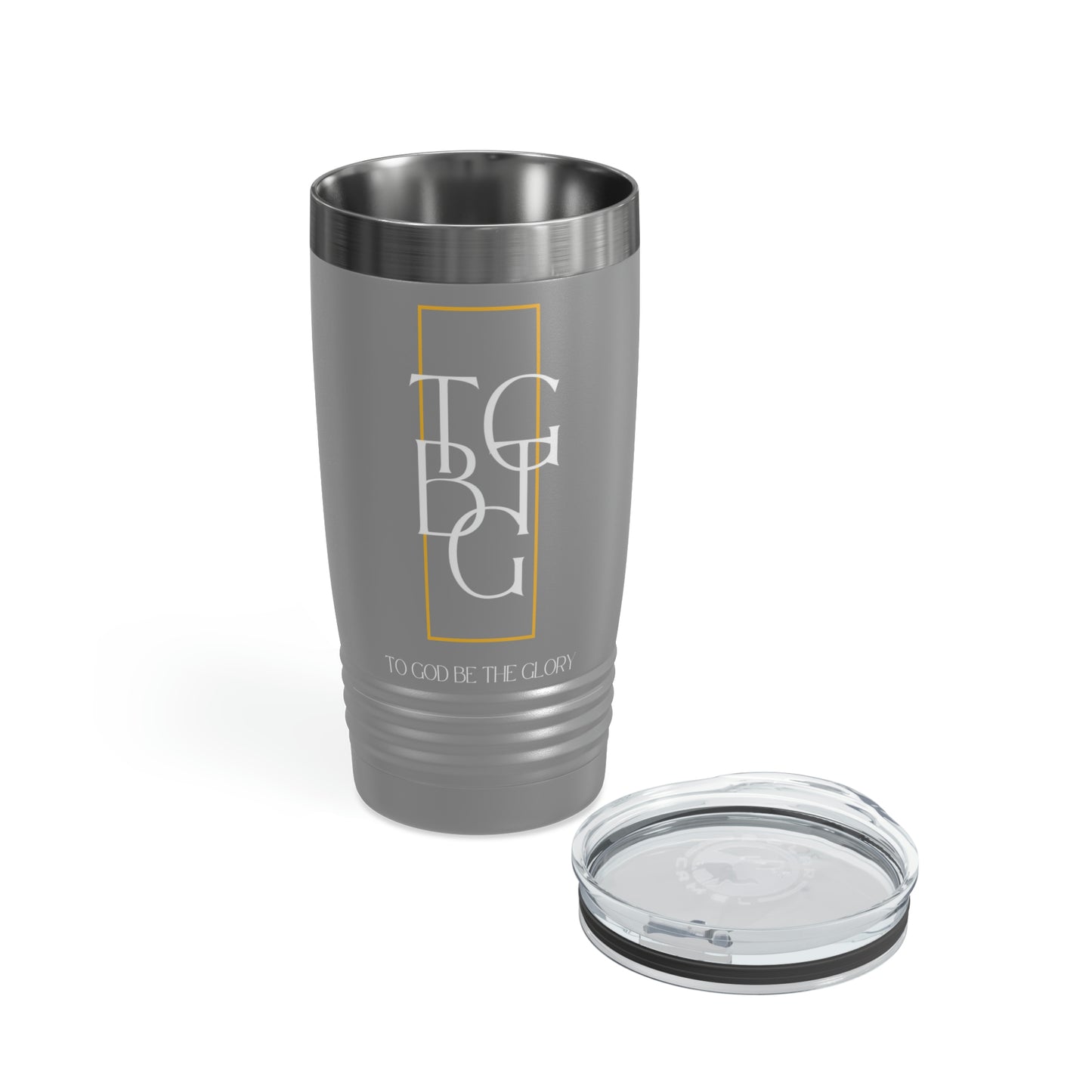 TGBTG White Lettering Ringneck Tumbler, 20oz