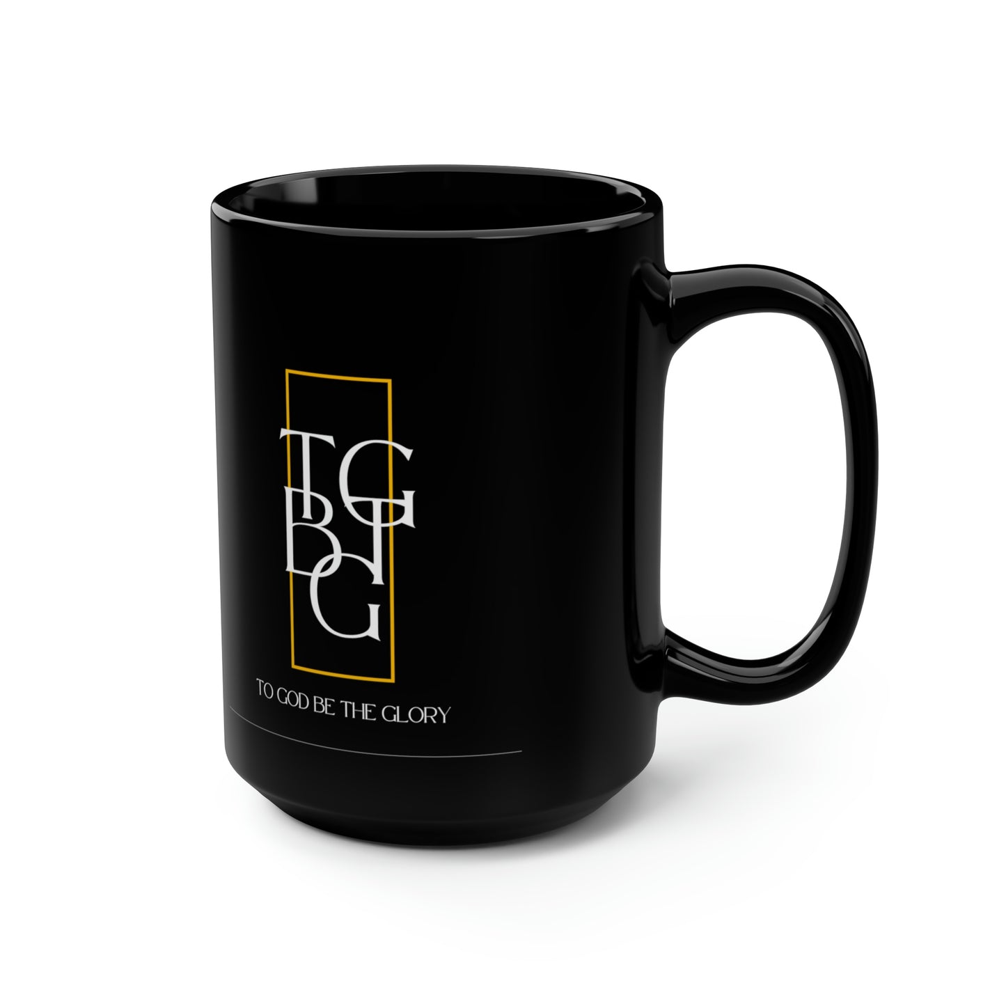 TGBTG Black Mug, 15oz