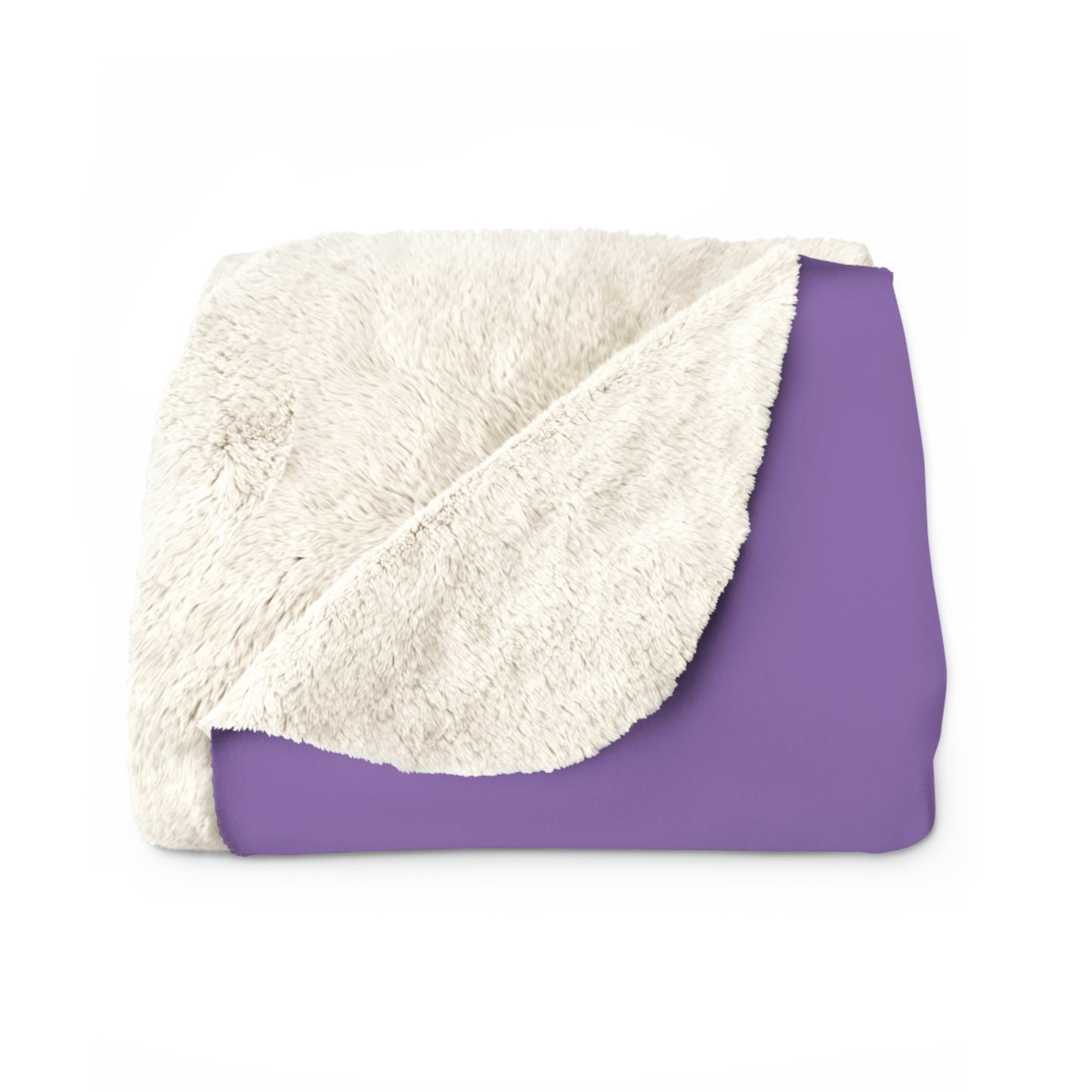 Light Purple TGBTG Sherpa Fleece Blanket