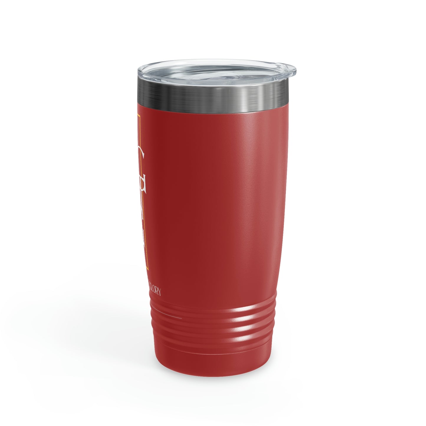 TGBTG White Lettering Ringneck Tumbler, 20oz