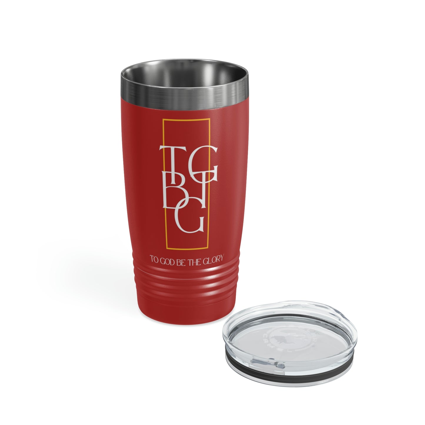 TGBTG White Lettering Ringneck Tumbler, 20oz