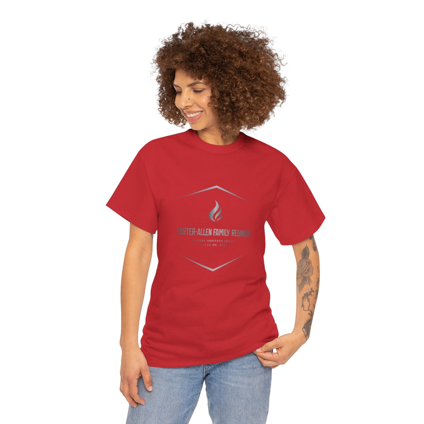 Carter Allen Slate Logo Unisex Heavy Cotton Tee