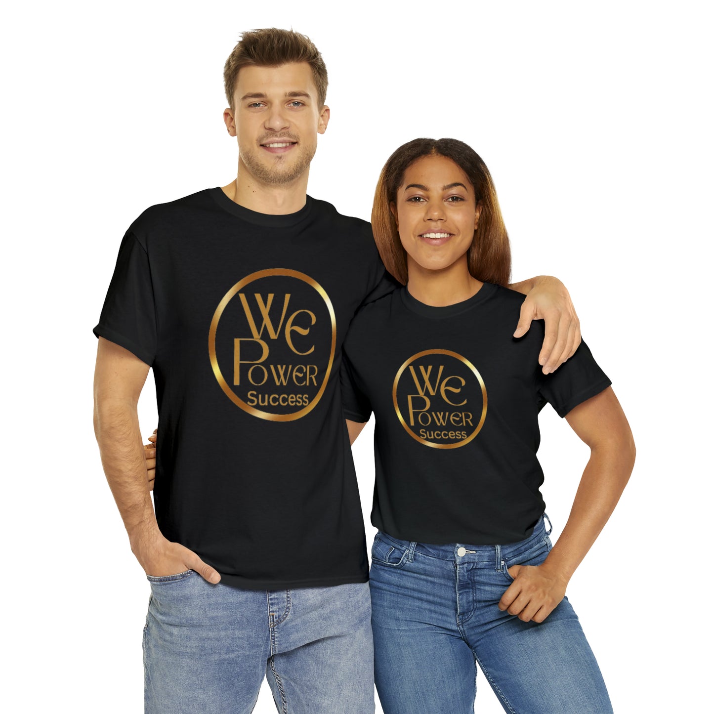 We Power Success logo v1 Unisex Heavy Cotton Tee