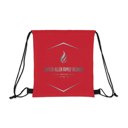 Carter-Allen Red Outdoor Drawstring Bag