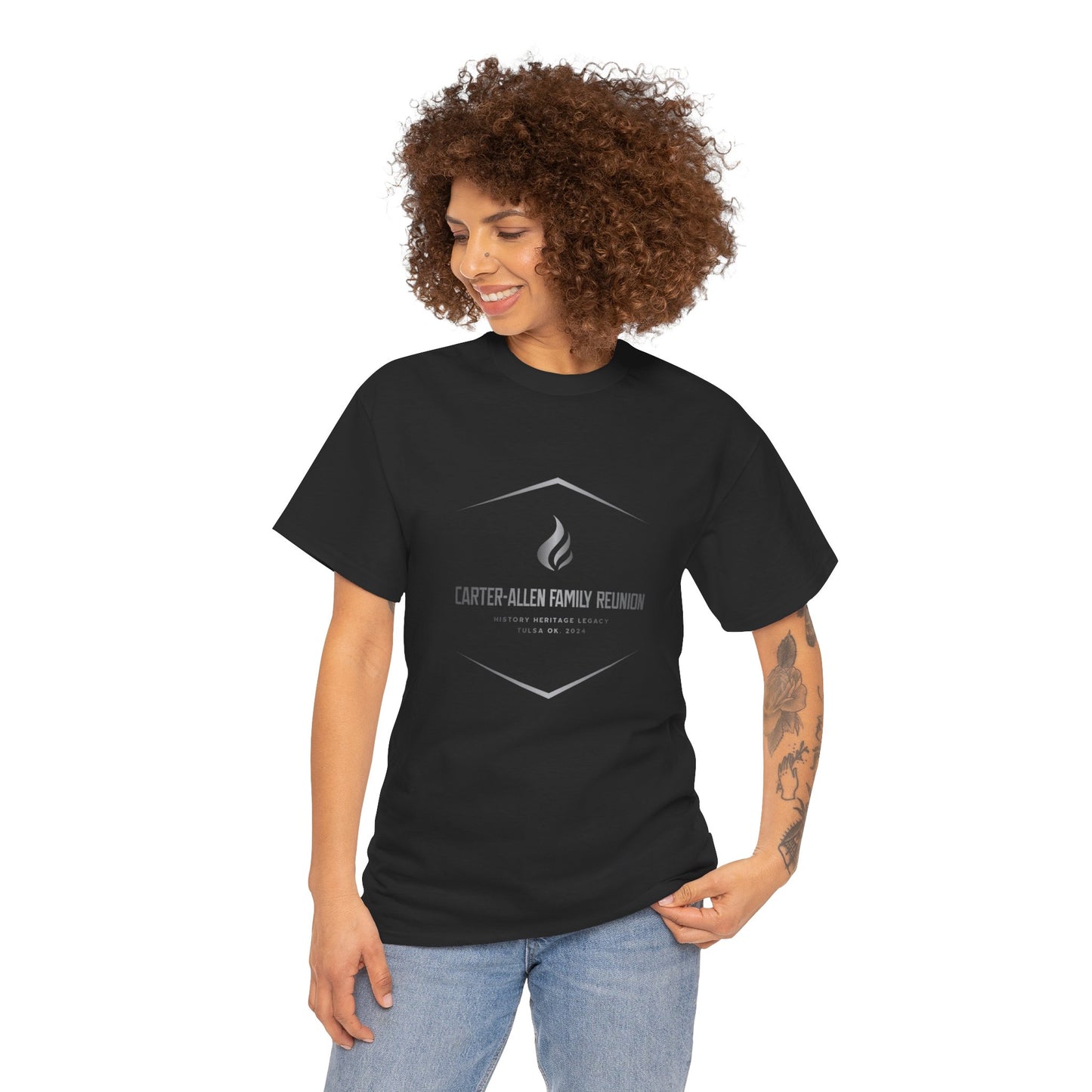 Carter Allen Slate Logo Unisex Heavy Cotton Tee