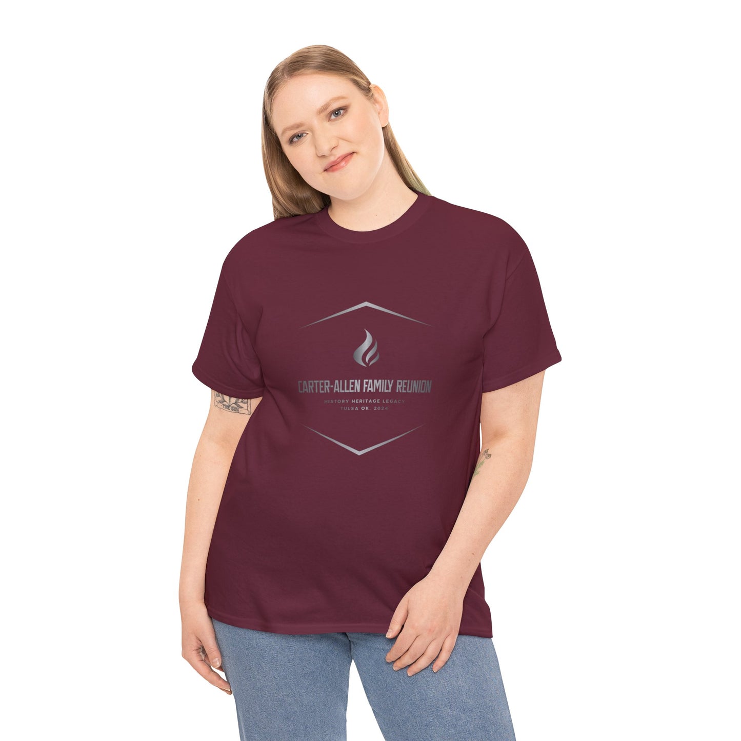 Carter Allen Slate Logo Unisex Heavy Cotton Tee