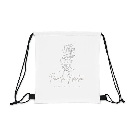 Pamela Newton Modeling Academy  Outdoor Drawstring Bag
