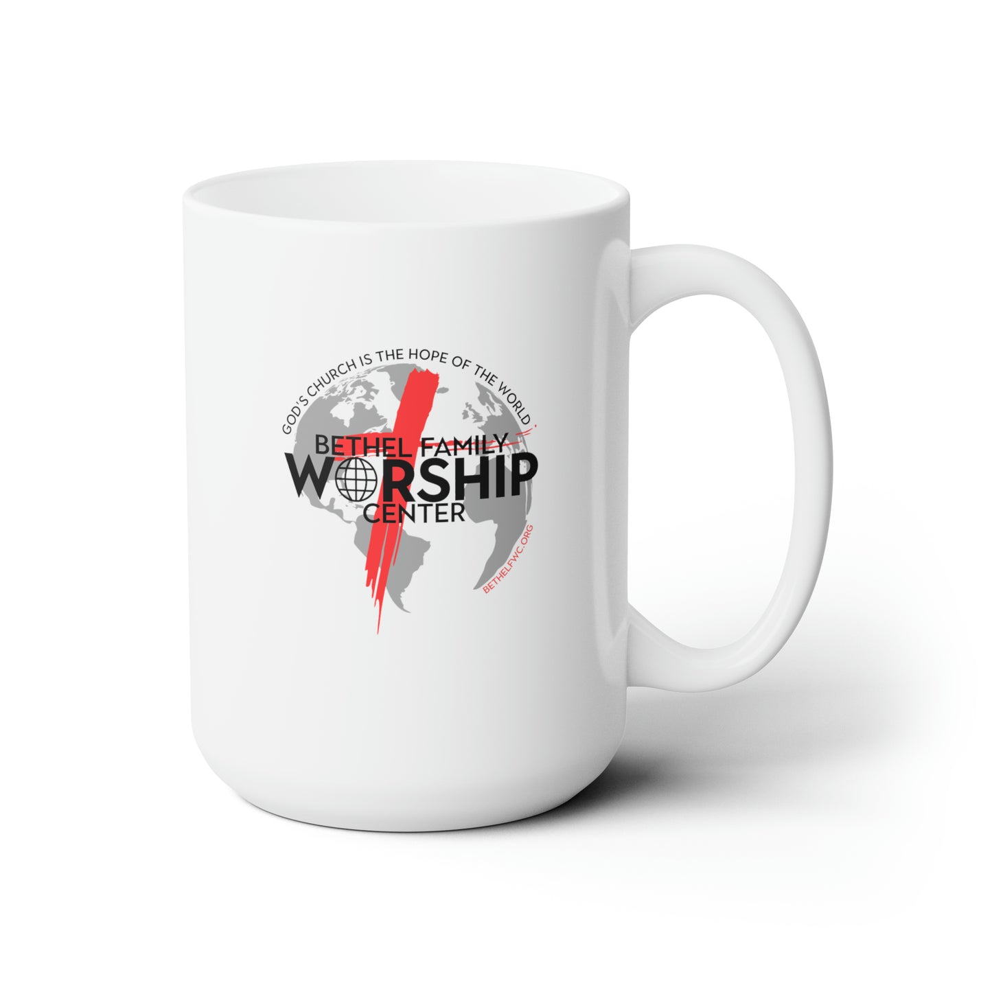 BFWC  Ceramic Mug in White
