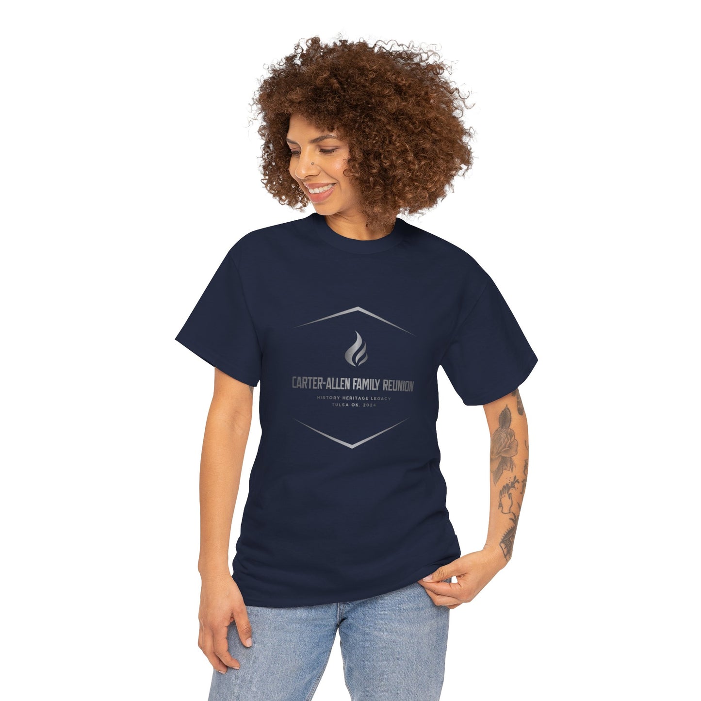 Carter Allen Slate Logo Unisex Heavy Cotton Tee