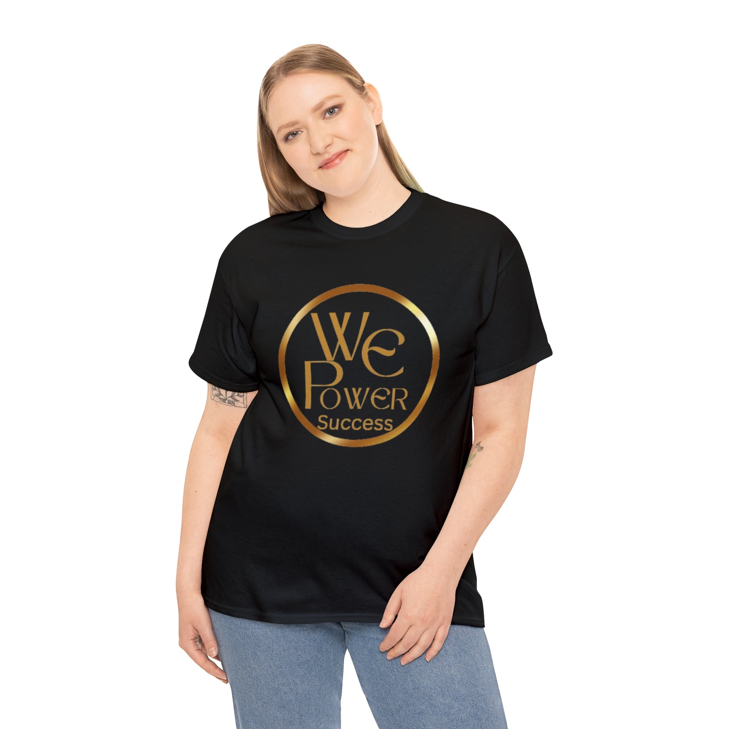 We Power Success logo v1 Unisex Heavy Cotton Tee